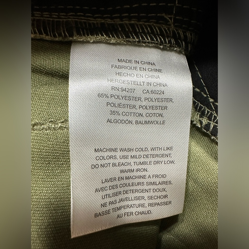 Caterpillar Men’s Green Twill Utility Pants NWT Size 32/32 - Picture 2 of 12